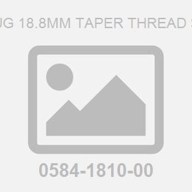 Plug 18.8mm Taper Thread $Bs